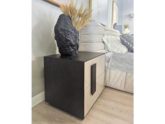 STG: тумба прикроватная(серый, черный)