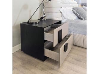 STG: тумба прикроватная(серый, черный)