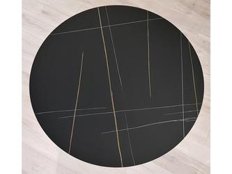 STG: стол обеденный(черный, золото)