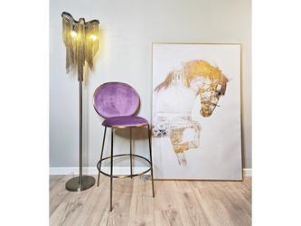 STG: стул барный(сиреневый)