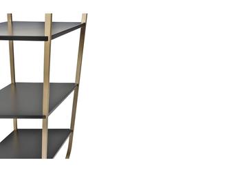 Euro Style Furniture: стеллаж(бронза, черный)