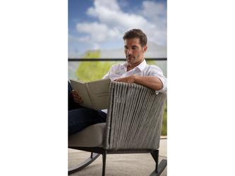 Skylinedesign: кресло-качалка(светло серый)