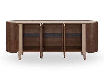 Euro Style Furniture: буфет(коричневый)