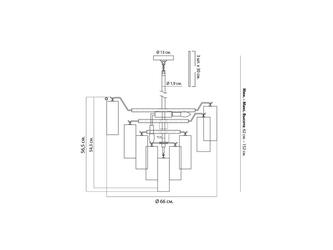 HermitageHome: люстра подвесная(прозрачный, золото)