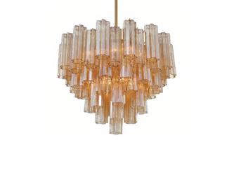 HermitageHome: люстра подвесная(янтарь)
