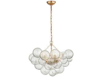 HermitageHome: люстра подвесная(прозрачный, золото)