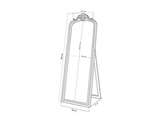 HermitageHome: зеркало напольное(золото)