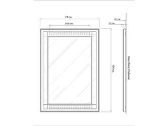 HermitageHome: зеркало настенное(золото)