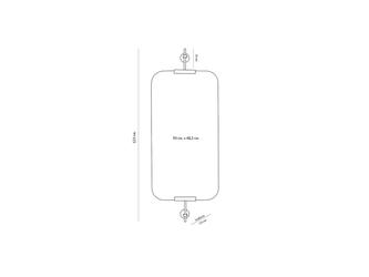 HermitageHome: зеркало настенное(черный)