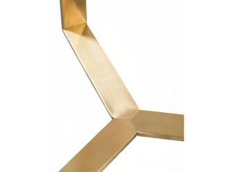 HermitageHome: столик приставной(прозрачный, золото)