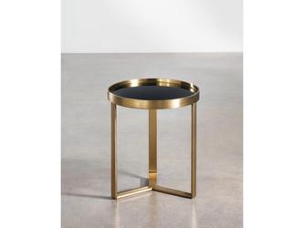 HermitageHome: столик приставной(черный, золото)