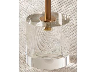 HermitageHome: столик приставной(прозрачный, золото)