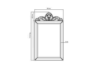 HermitageHome: зеркало настенное(зеркальный)