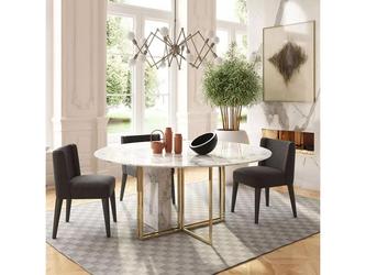 STG: стол обеденный(белый мрамор)