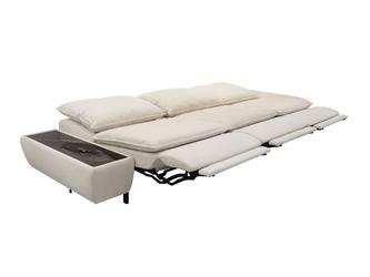 STG: диван-реклайнер(серо бежевый)