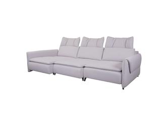 STG: диван-реклайнер(светло серый)