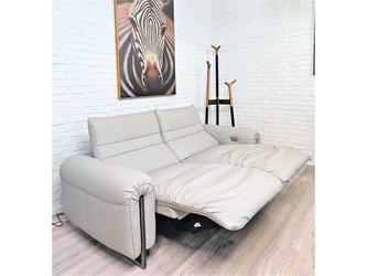 STG: диван-реклайнер(светло серый)