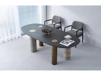 стол обеденный STG Enne Oval Marble 