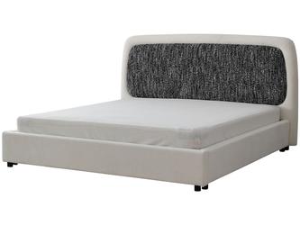 STG: кровать двуспальная(белый, серый)