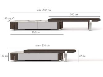 STG: тумба под телевизор(орех)