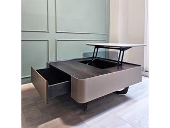 STG: стол журнальный(орех, бежевый)