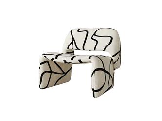 STG: кресло(белый, черный)