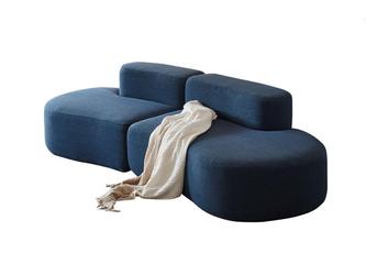 STG: диван 3-х местный(синий)