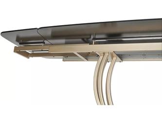 Megapolis-II: стол обеденный(серый, золото)