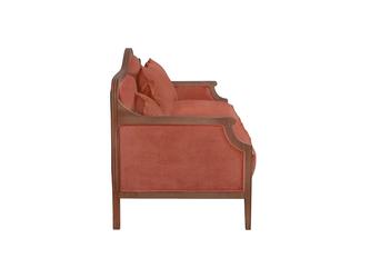 Interior: диван 4 местный(красный)