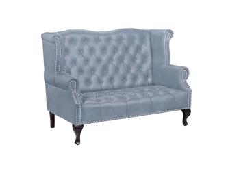 Interior: диван(серо-голубой)