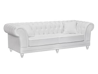 Interior: диван 3 местный(белый)